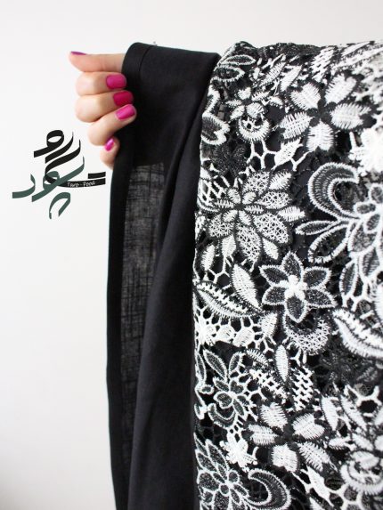 شال مزونی مشکی